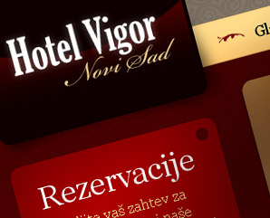 hotel vigor - hotel website design - mindnever