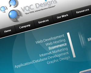 vqc - your total internet business solutons - web design - mindnever